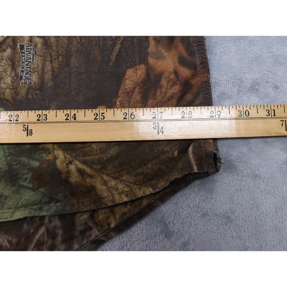 Walls‎ Hunting Shirt Men"s 3XL Advantage Timber Camo Short Sleeve Heavy Duty - Picture 4 of 16